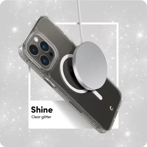 iPhone 14 Pro Max Spigen Cyrill Shine MagSafe-kompatibilis Glitter Cle-8809811863888 8 kép