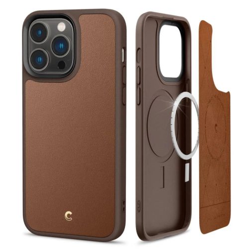 iPhone 14 Pro Max Spigen Cyrill Kajuk MagSafe-kompatibilis bőrtok bar-8809811863949 1 kép
