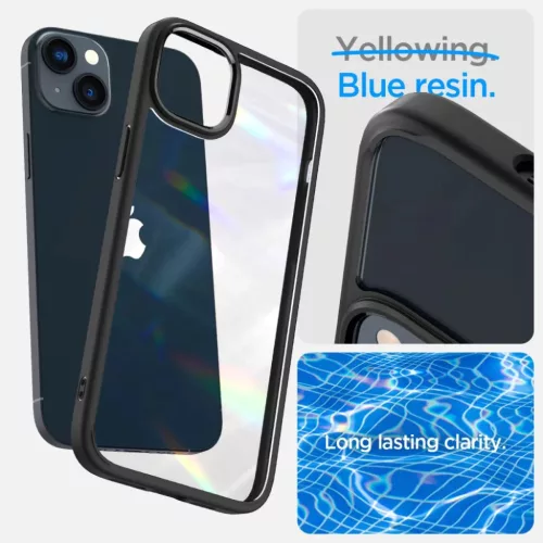 iPhone 14 Plus Spigen Ultra Hybrid tok matt fekete (ACS04895)-8809811864083 3 kép