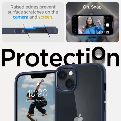 iPhone 14 Plus Spigen Ultra Hybrid tok tengerészkék (ACS04899)-8809811864120 5 kép