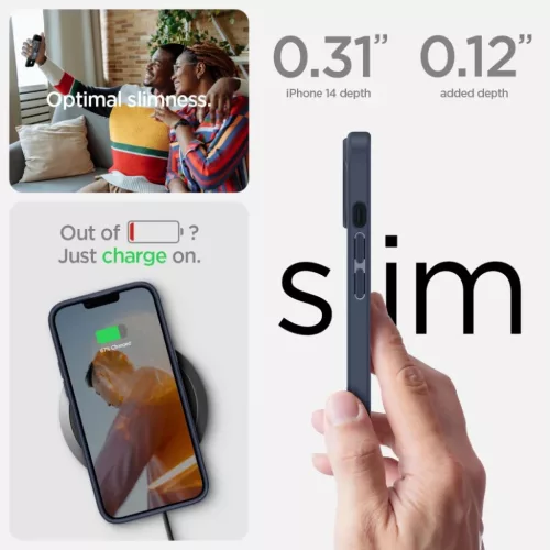 iPhone 14 Plus Spigen Ultra Hybrid tok tengerészkék (ACS04899)-8809811864120 10 kép