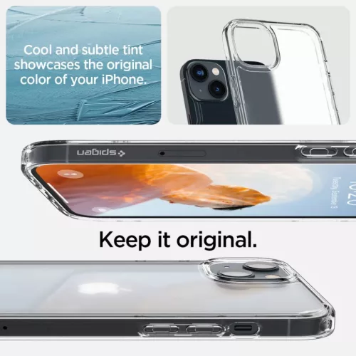 iPhone 14 Plus Spigen Ultra Hybrid tok Frost Clear (ACS04900)-8809811864137 8 kép