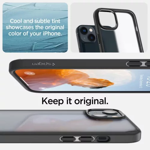 iPhone 14 Plus Spigen Ultra Hybrid tok Frost Black (ACS04901)-8809811864144 4 kép