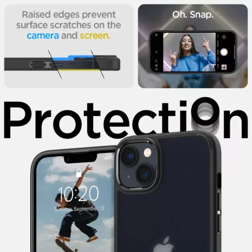 iPhone 14 Plus Spigen Ultra Hybrid tok Frost Black (ACS04901)-8809811864144 9 kép