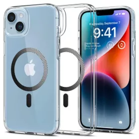 iPhone 14 Plus Spigen Ultra Hybrid MagSafe-kompatibilis tok Carbon Fib-8809811864175 1 kép