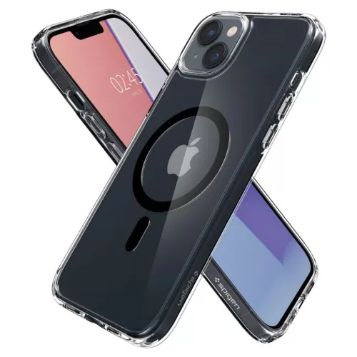 iPhone 14 Plus Spigen Ultra Hybrid MagSafe-kompatibilis tok Carbon Fib-8809811864175 8 kép