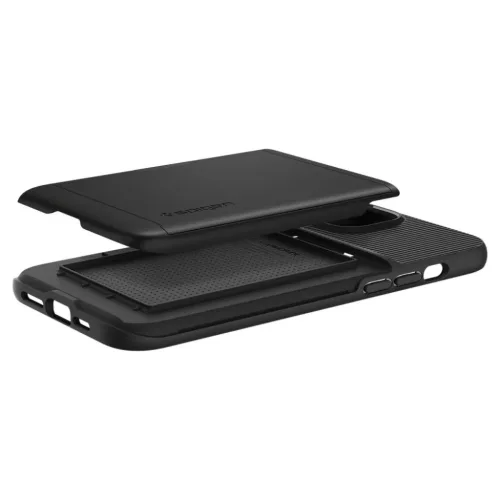 iPhone 14 Plus Spigen Slim Armor CS tok fekete (ACS04911)-8809811864243 5 kép