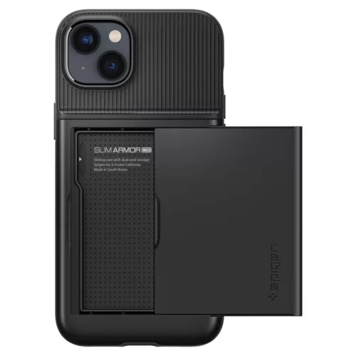 iPhone 14 Plus Spigen Slim Armor CS tok fekete (ACS04911)-8809811864243 9 kép
