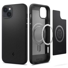 iPhone 14 Plus Spigen Mag Armor MagSafe tok matt fekete (ACS04918)-8809811864311 4 kép
