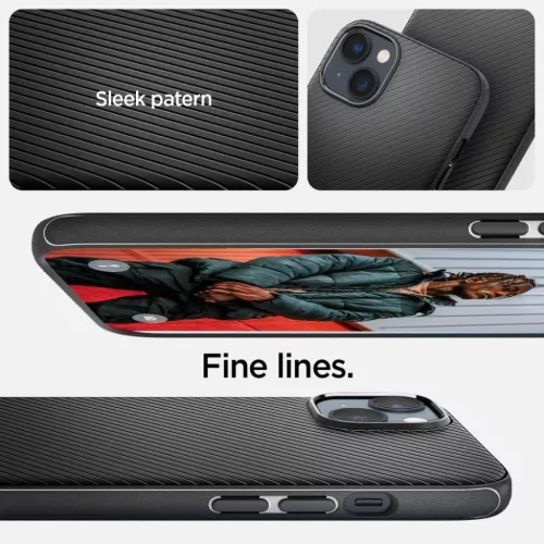 iPhone 14 Plus Spigen Mag Armor MagSafe tok matt fekete (ACS04918)-8809811864311 10 kép