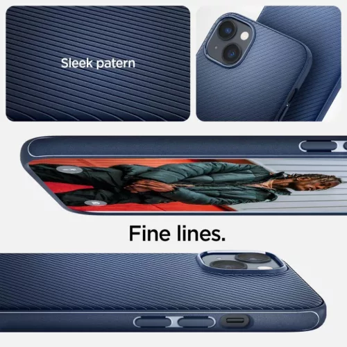 iPhone 14 Plus Spigen Mag Armor MagSafe tok tengerészkék (ACS04919)-8809811864328 8 kép