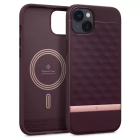 iPhone 14 Plus Caseology Parallax Mag Magsafe kompatibilis tok Burgund-810083831619 10 kép