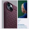 iPhone 14 Plus Caseology Parallax Mag Magsafe kompatibilis tok Burgund-810083831619 9 kép