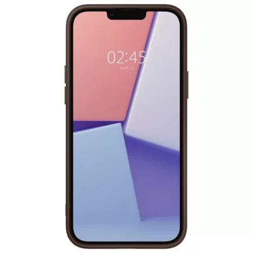 iPhone 14 Plus Spigen Cyrill Kajuk MagSafe-kompatibilis bőrtok barna -8809811864441 2 kép