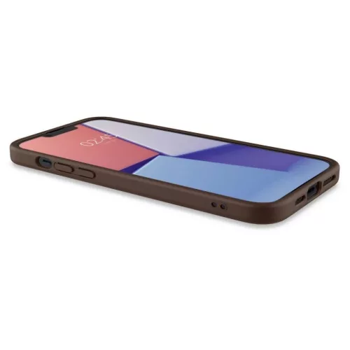 iPhone 14 Plus Spigen Cyrill Kajuk MagSafe-kompatibilis bőrtok barna -8809811864441 4 kép
