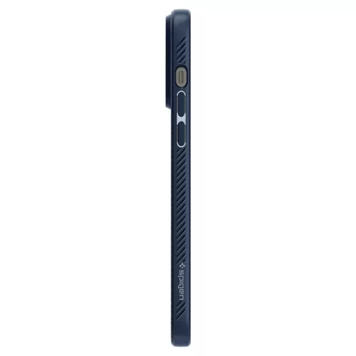 iPhone 14 Pro Spigen Liquid Air flexibilis TPU gél tok tengerészkék-8809811864557 3 kép