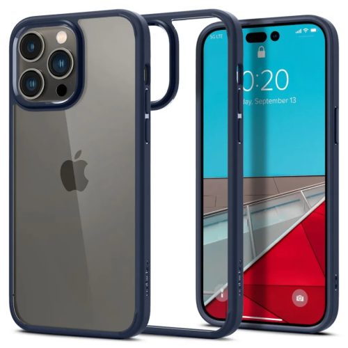 iPhone 14 Pro Spigen Ultra Hybrid tok tengerészkék (ACS04962)-8809811864595 5 kép