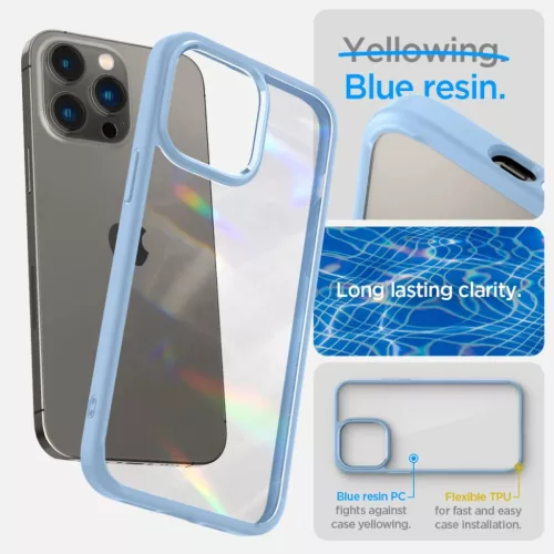 iPhone 14 Pro Spigen Ultra Hybrid tok Sierra kék (ACS04964)-8809811864618 4 kép