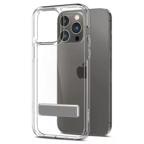 iPhone 14 Pro Spigen Ultra Hybrid ''S'' Crystal Clear tok (ACS04973)-8809811864700 4 kép