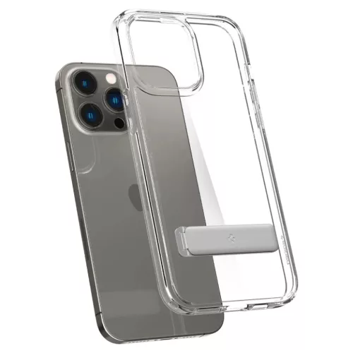iPhone 14 Pro Spigen Ultra Hybrid ''S'' Crystal Clear tok (ACS04973)-8809811864700 5 kép