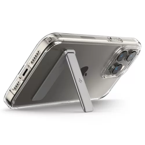 iPhone 14 Pro Spigen Ultra Hybrid ''S'' Crystal Clear tok (ACS04973)-8809811864700 9 kép