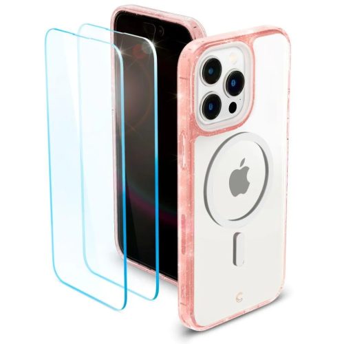 iPhone 14 Pro Spigen Cyrill Shine MagSafe-kompatibilis Glitter Rose to-8809811864991 1 kép