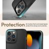 iPhone 14 Pro Spigen Cyrill Kajuk MagSafe-kompatibilis bőrtok fekete -8809811865042 9 kép