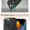 iPhone 14 Pro Spigen Cyrill Kajuk MagSafe-kompatibilis bőrtok fekete -8809811865042 9 kép