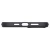 iPhone 14 Spigen Silicone Fit MagSafe-kompatibilis tok fekete (ACS0506-8809811865455 5 kép