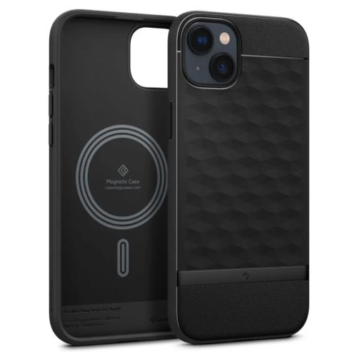 iPhone 14 Caseology Parallax Mag Magsafe kompatibilis tok matt fekete-810083831947 14 kép