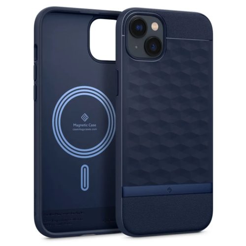 iPhone 14 Caseology Parallax Mag Magsafe kompatibilis tok éjkék-810083831954 11 kép