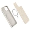 iPhone 14 Spigen Cyrill Kajuk MagSafe-kompatibilis bőrtok krémszín�-8809811865547 3 kép