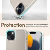 iPhone 14 Spigen Cyrill Kajuk MagSafe-kompatibilis bőrtok krémszín�-8809811865547 9 kép