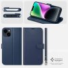 iPhone 14 Spigen Wallet S fliptok kék-8809811868456 3 kép
