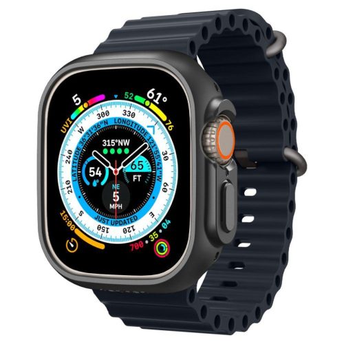 Apple Watch Ultra (49mm) Spigen Thin Fit tok fekete (ACS05458)-8809811868777 17 kép