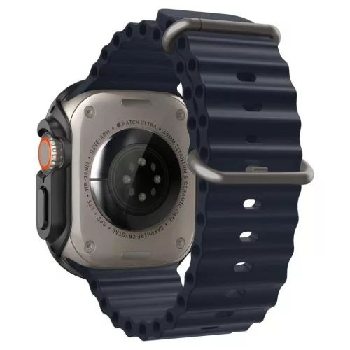 Apple Watch Ultra 1/2/3 (49mm) Spigen Thin Fit tok fekete (ACS05458)-8809811868777 3 kép