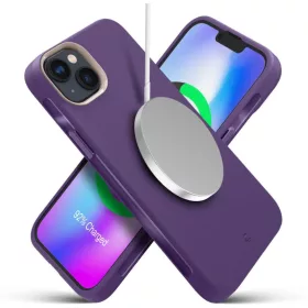 iPhone 14 Spigen Cyrill Ultra Color MagSafe-kompatibilis tok Taro (ACS-8809811869095 1 kép