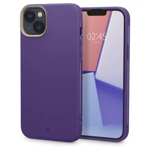 iPhone 14 Spigen Cyrill Ultra Color MagSafe-kompatibilis tok Taro (ACS-8809811869095 5 kép