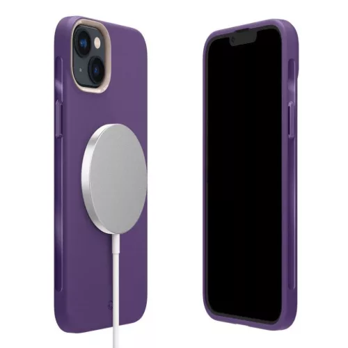 iPhone 14 Spigen Cyrill Ultra Color MagSafe-kompatibilis tok Taro (ACS-8809811869095 8 kép