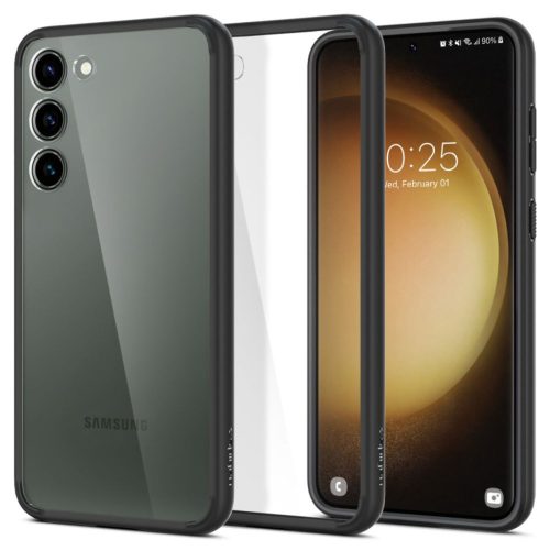 Samsung Galaxy S23 Plus Spigen Ultra Hybrid tok matt fekete (ACS05669)-8809896740708 15 kép