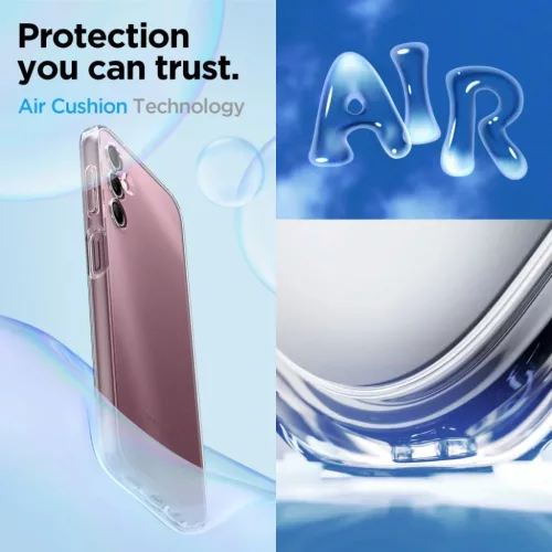 Samsung Galaxy A14 4G/5G Spigen Liquid Crystal tok Crystal Clear-8809896742177 2 kép