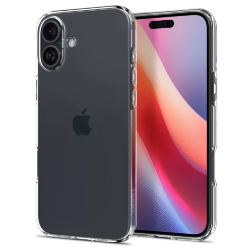  iPhone 16 átlátszó Spigen Liquid Crystal tok-8809971230858 2 kép