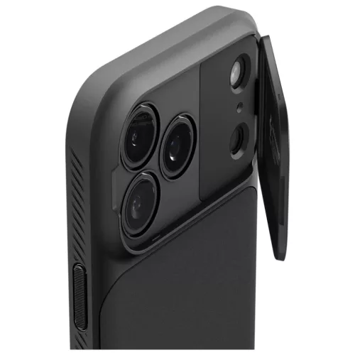 iPhone 17 Pro Max Spigen Optik Armor Mag MagSafe tok Fekete-8800283310290 6 kép