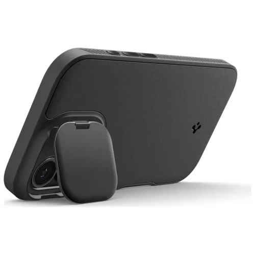 Spigen Optik Armor Mag MagSafe tok iPhone 17-hez Fekete-8800283311167 6 kép
