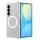 Samsung Galaxy Z Fold8 Ultra Spigen Air Skin Zero MagSafe átlátszó fehér tok