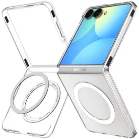 Samsung Galaxy Z Flip8 áttetsző fehér Spigen Air Skin MagFit vékon-8800337246544 2 kép