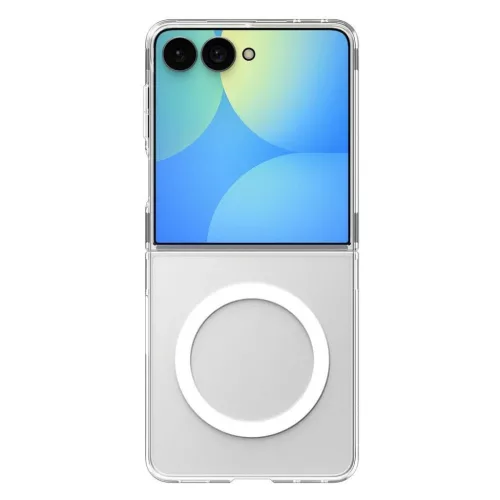 Samsung Galaxy Z Flip8 áttetsző fehér Spigen Air Skin MagFit vékon-8800337246544 5 kép
