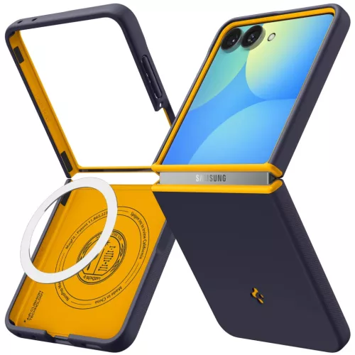 Samsung Galaxy Z Flip8 áfonyakék–sötétkék Spigen Nano Pop MagSa-8800337246551 3 kép