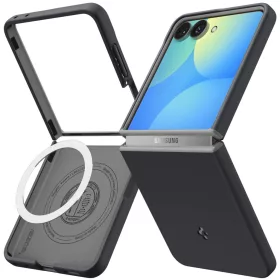 Samsung Galaxy Z Flip8 Spigen Nano Pop MagSafe fekete szezám tok-8800337246568 2 kép
