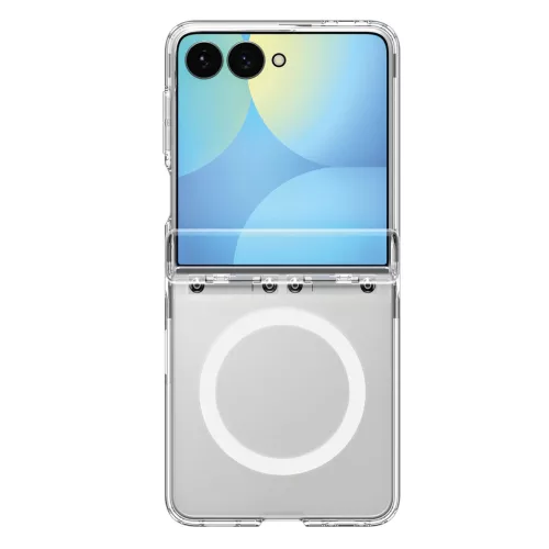 Samsung Galaxy Z Flip8 Spigen Ultra Hybrid Pro MagSafe átlátszó feh-8800337246575 3 kép